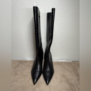 White House Black Market Black Over the Knee Boots